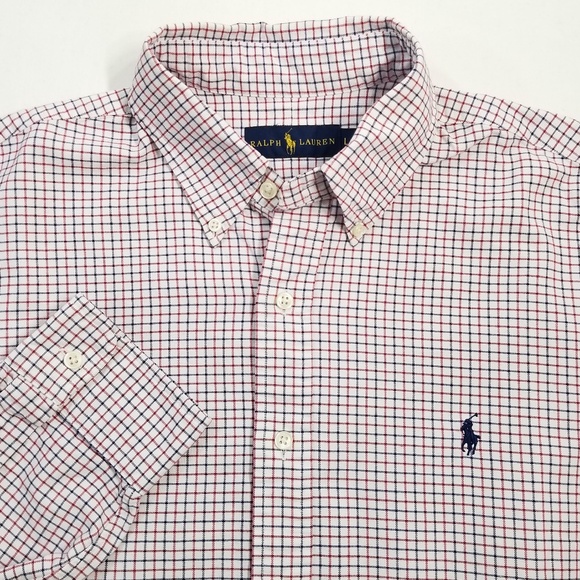 Ralph Lauren Other - Ralph Lauren Plaid Cotton Button Down Shirt